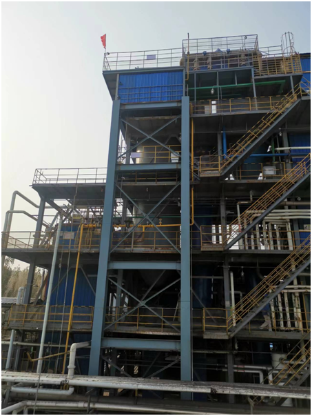 Incinerador de residuos líquidos salinos huirui en jincheng, Shandong